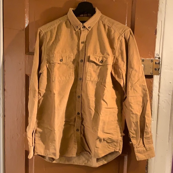 pull and bear corduroy shirt